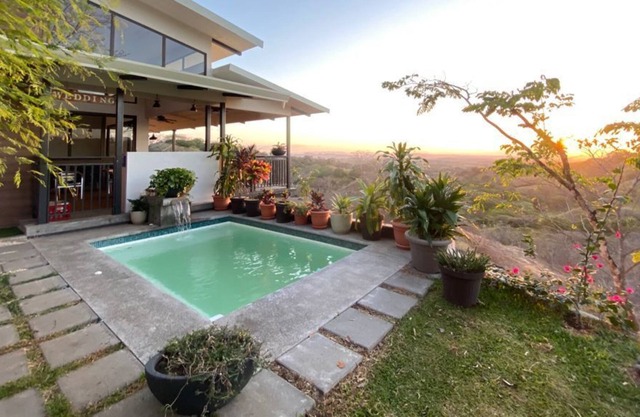 Panorama mountain home w/ private thermal pool