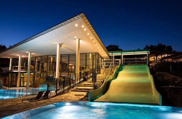 Panoramabungalow HW 09B - bungalow panorámico (DH) en el pueblo de vacaciones en Therme Obernsees