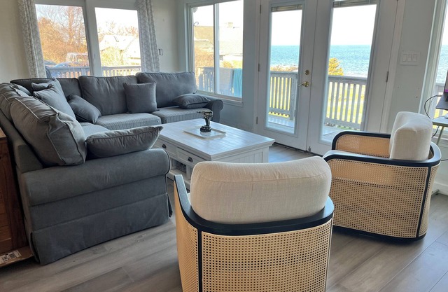 Panoramic Cape Cod Bay Views with Private Sandy Beach