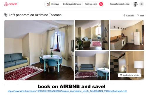 Panoramic Loft Artimino Tuscany