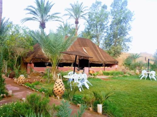 Paradise in the southern desert Morocco