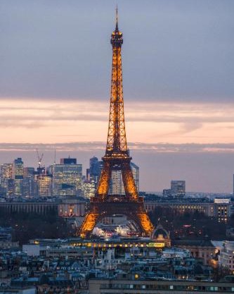 Paris luxury Apartment 75m2 with Eiffel Tower View, metro 1 min, parking