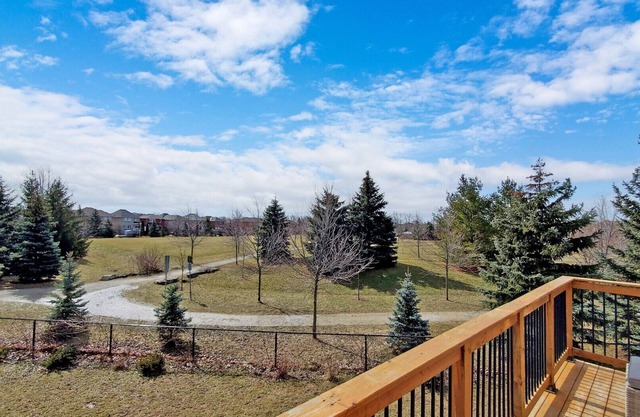 Park view in Oakville