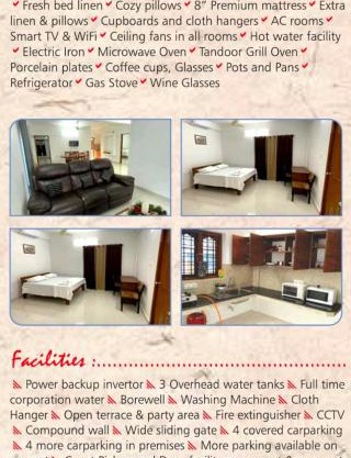 PAZHOOR RESIDENCY HOME STAY 4BHK Deluxe