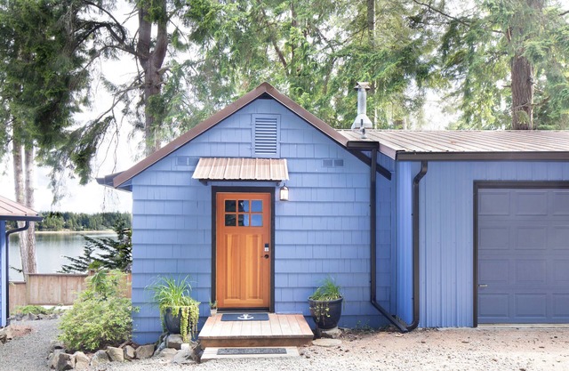 Peaceful Beach Side Studio Cottage con acceso a la playa, Olympia