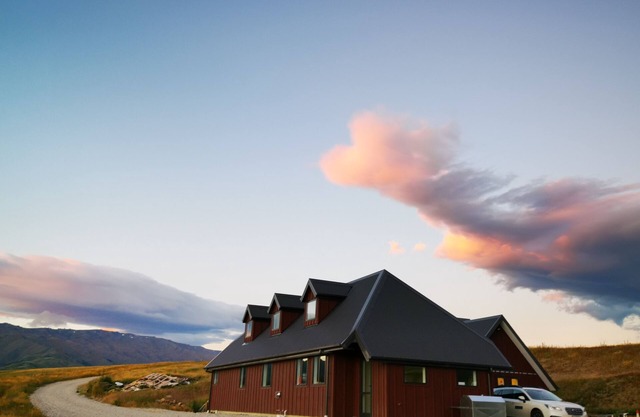 Pacífica estancia en el campo en el centro de Otago