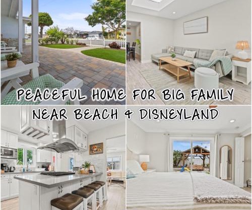 Peaceful Home Near Beach & Disneyland