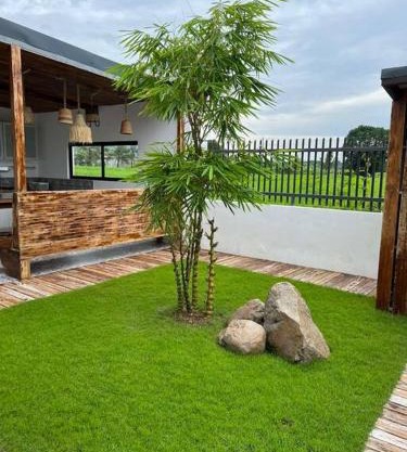peaceful Japanese inspired villa