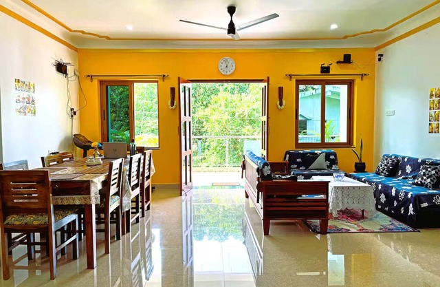 Peaceful Riverside Villa with AC Rooms