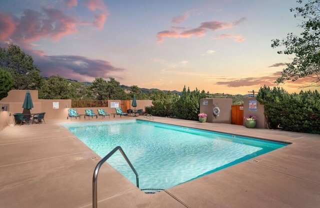 Peaceful Tesuque Adobe with Pool & Nearby Trails