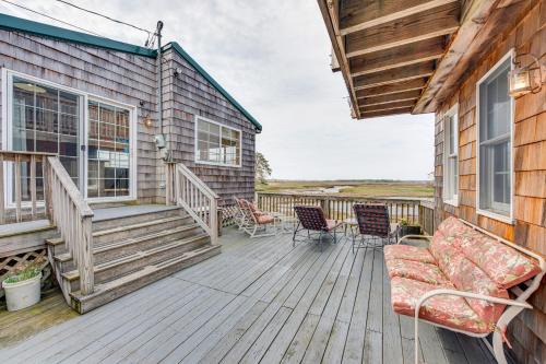 Peaceful Wells Retreat with Deck and Water Views