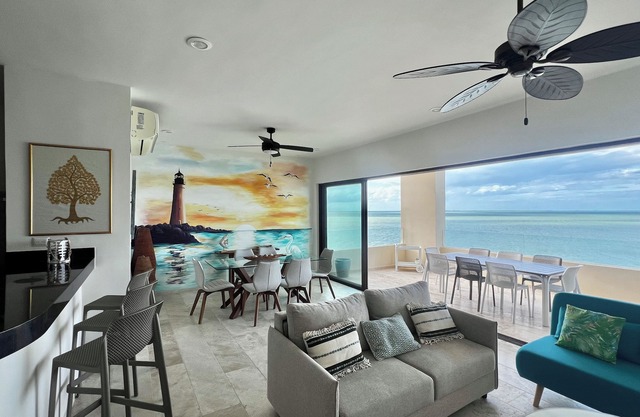Penthouse de lujo en la playa,espectacular ocean view.