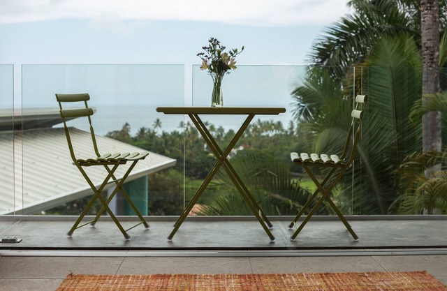 Penthouse y vista al mar