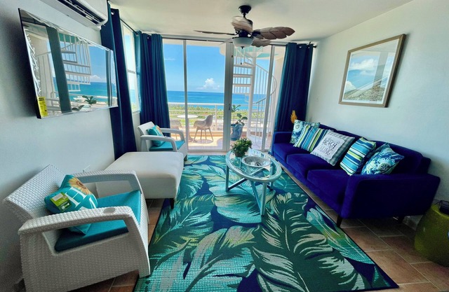 *Penthouse* Exótico vistas al mar con terraza privada