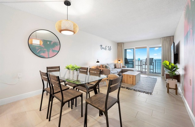 Chic Oceanfront Penthouse Steps to Beach & Pool
