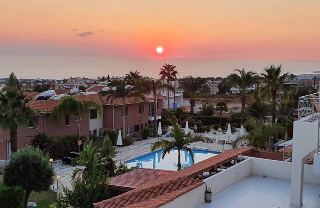 Ático con vistas al mar Apartamento En Tala, Paphos, Chipre