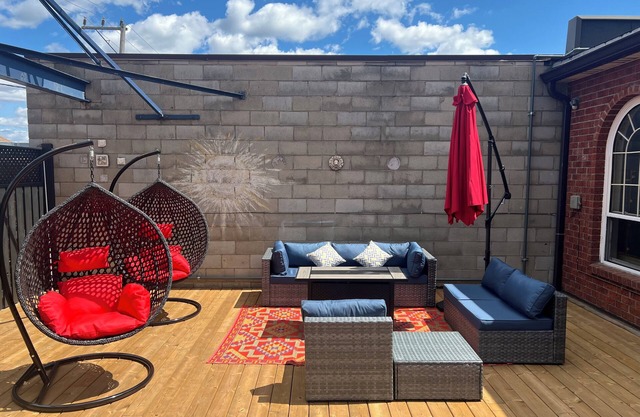 Penthouse suite in heart of little Italy