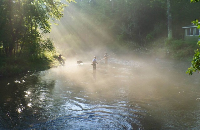 'Sólo Sección de mosca' Pere Marquette Río 6000 Pies De Ataque frontal del río