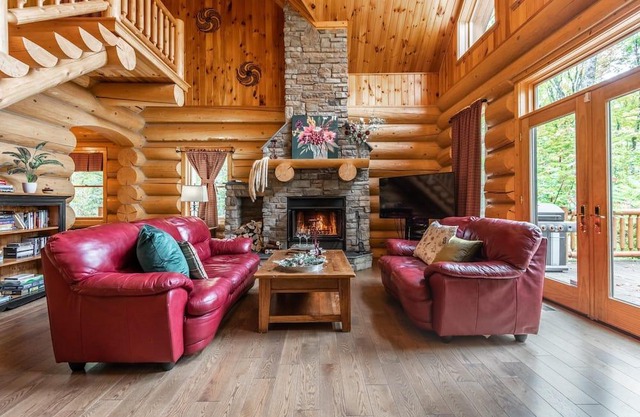 Chalet Ty Rhuddin - Retiro lujoso de troncos