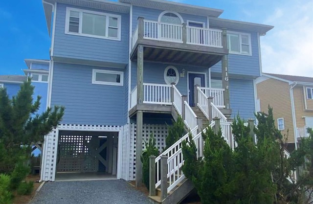 Casa perfecta frente al mar en North Topsail