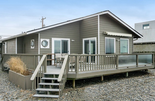 Perfectly Peaceful Waterfront Escape w/ Free WiFi, Fireplace, & Furnished Deck