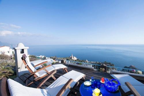 Perla nel blu villa del 1600 affacciata sul mare