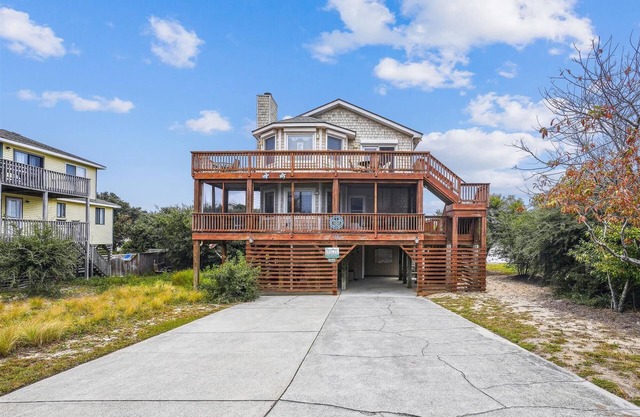 Pet Free Oceanside Home in the Carolina Dunes with Private Pool and Hot Tub