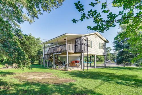 Pet-Friendly Bay St Louis Home with Dock!