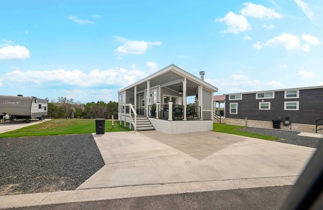 Pet-Friendly 'Casa Di Lucia' Features Covered Deck with Fireplace, Sleeper Sofa, and Prime Location
