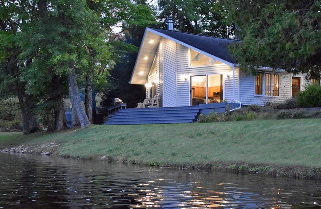 Pet-Friendly Riverfront Cabin on 5 Acres with Fast Wi-Fi in Central U.P..