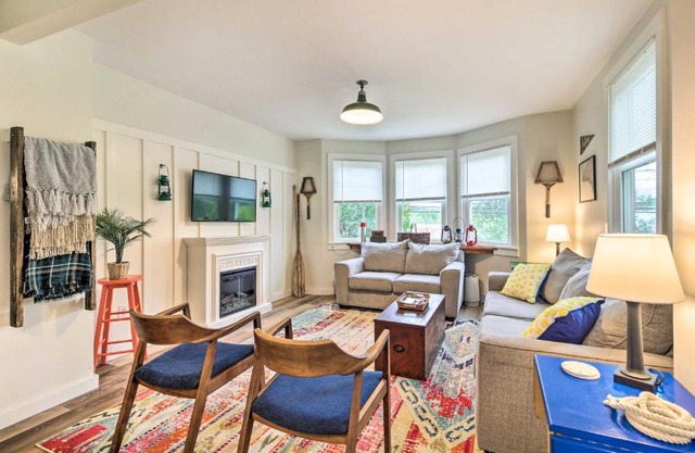 Pet-Friendly Saranac Lake Retreat with Deck and Yard