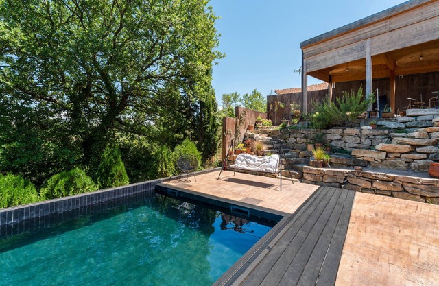 Pequeña casa "Provence" con terraza privada, Wi-Fi y aire acondicionado