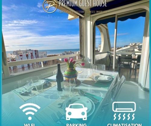 PGH N9- Vue Mer, 100m de la Plage & Parking Privé