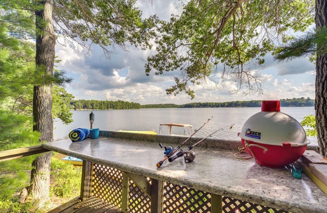 Picturesque Webster Getaway w/ On-Site Lake Access