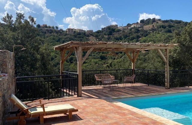 Pietralba luxury villa with swimming pool located 20 minutes from ile rousse