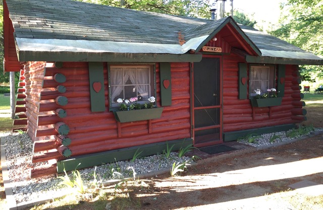 Pino · Ellis Lake Resort - Pine Log Cabin-Interlochen / Traverse City