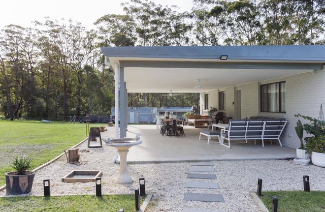 Pines Escape is bright and spacious with a lovely homely feel