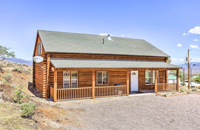 Pioche Family Cabin w/ View - Walk to Main St!