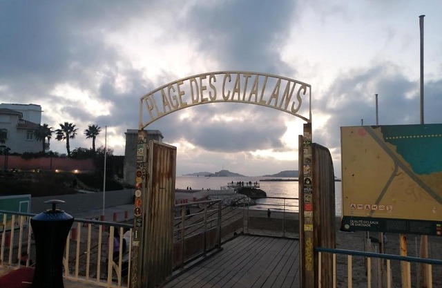 Plage des Catalans