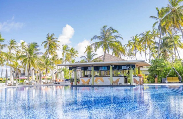 Platinum Overwater Pool Villa, 1 King, Hard Rock, Lagoon Access