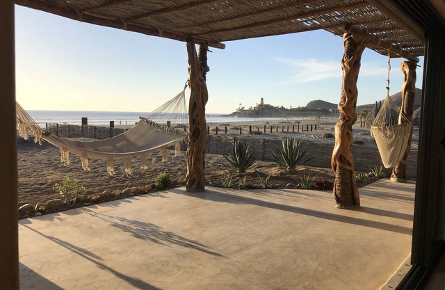 Playa Los Cerritos Casa frente al mar en la playa de natación y surf más popular