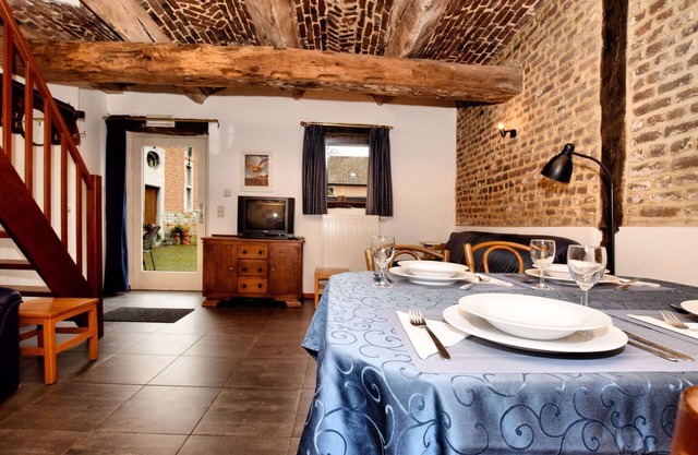 Casa vacacional con patrimonio en Richelle con terraza privada