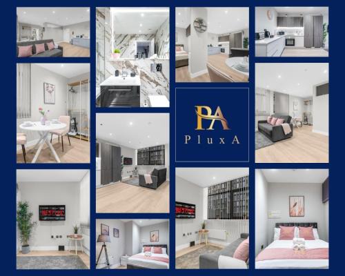 Pluxa Blush - Blush Gem with Private Entrance, Workplace, Harrow Haven