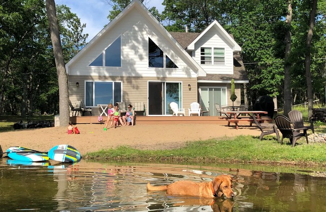 Nuevo 2019 - Cottage en el fondo de arena pequeña isla lago