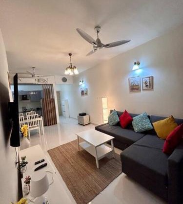 Pool View Premium 2bhk near Airport by Tripstay