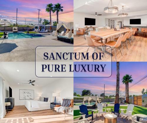 Poolside Cabana Retreat - Spa-Casita-GlowPits-MiniGolf-BBQ