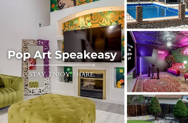 Pop Art Oasis | Karaoke, Mini Golf, Hot Tub & Pool