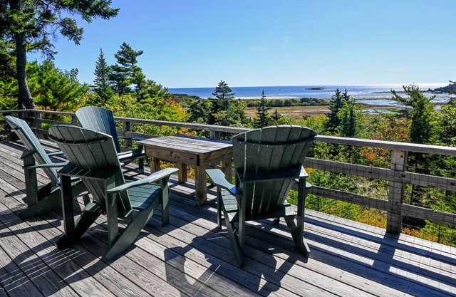 Popham Beach, hogar familiar