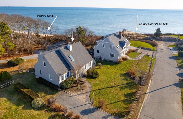 Popponesset-New Rental, 3 bedrooms, 2 baths & outdoor shower. Views for miles.