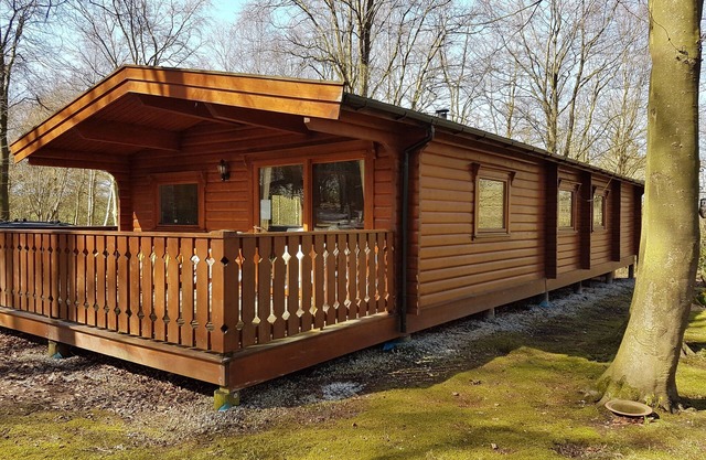 Poppy Lodge, Kenwick Park Woods, cerca de Louth, Lincolnshire